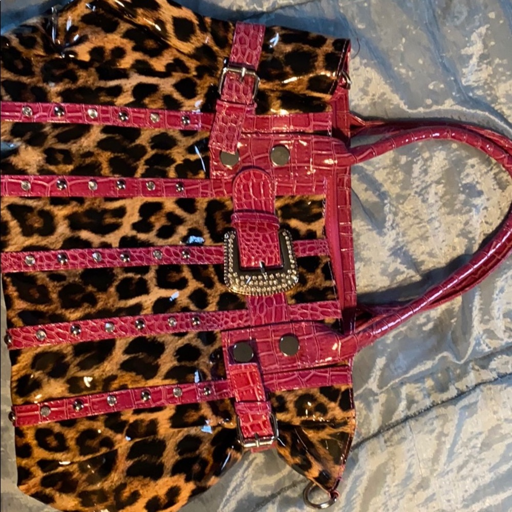 Leopard Purse